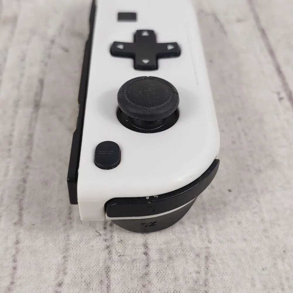 THIRD PARTY - Left White Nintendo Joycon Controller - TESTED WORKING - Used